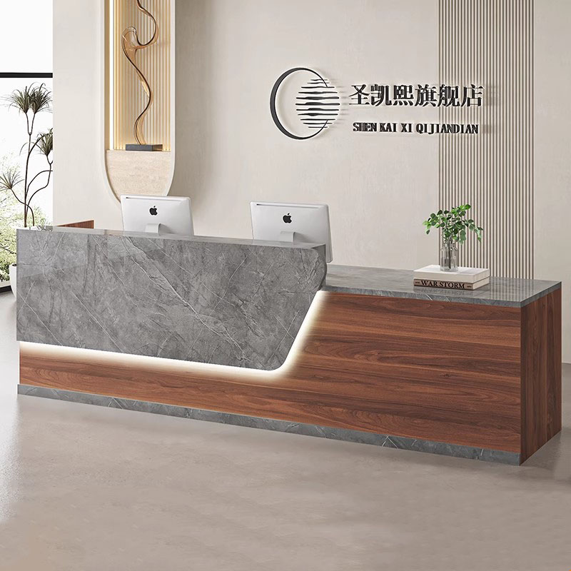 Home Office Logo - Beauty Home Reception Desk Luxury Beauty