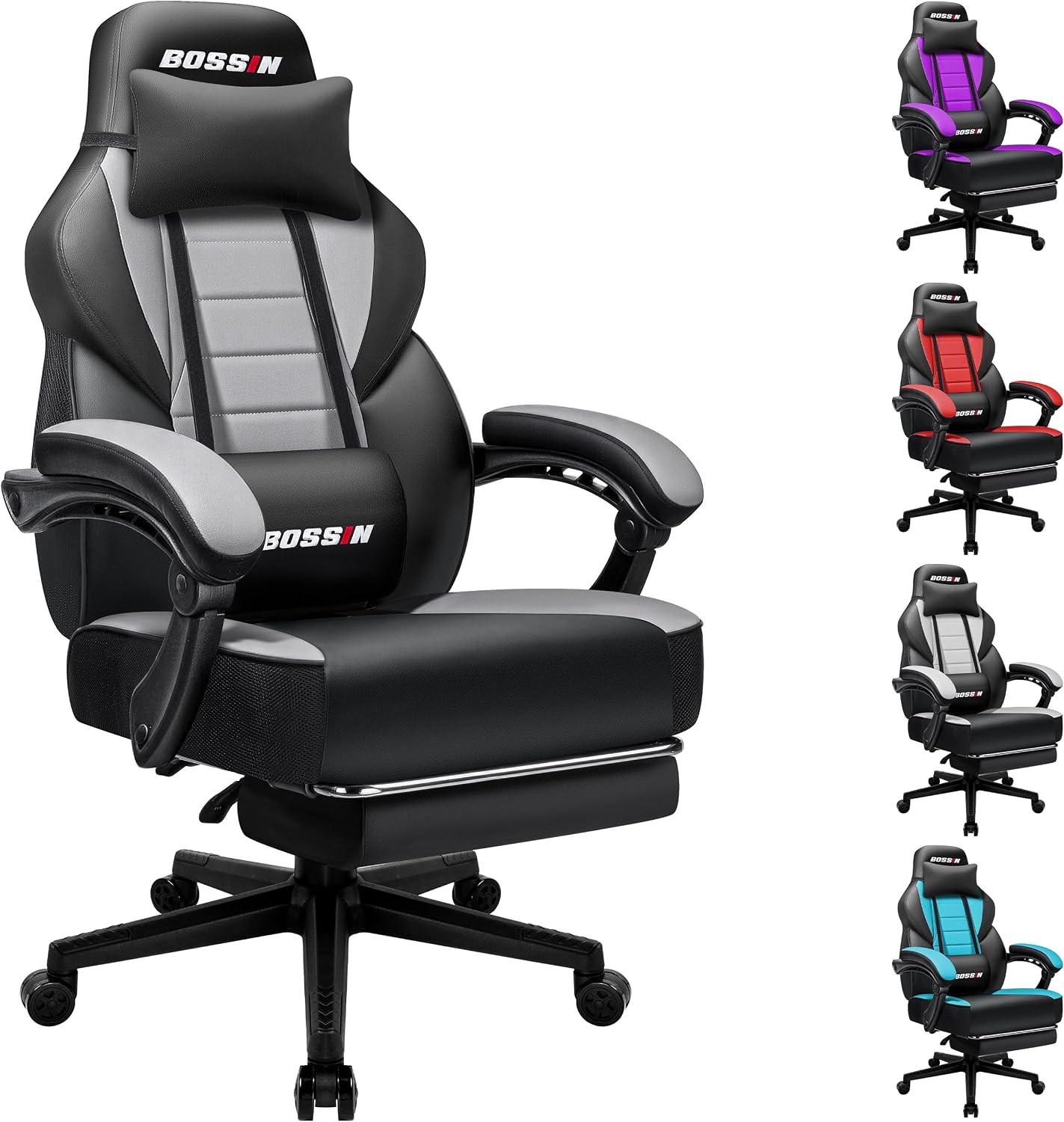 Ergonomic Office Chair - Gaming Chair with Massage, Ergonomic Heavy