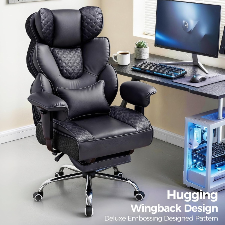 Big and Tall Gaming Chair Ergo - Ergonomic Office Chair 评论和价格