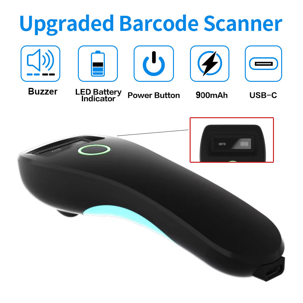 2D Barcode Scanner Bluetooth 2 - Document Scanner Portable 评论和价格
