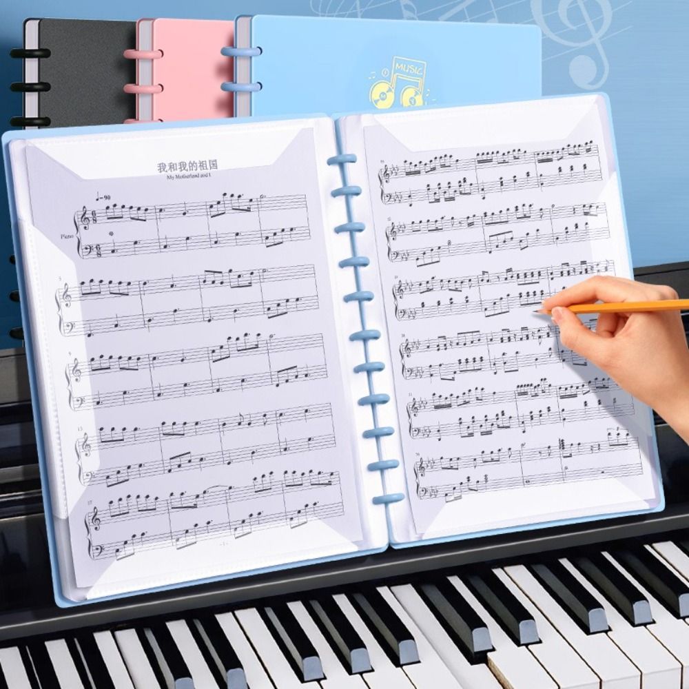 New Plastic Music Score Folder - Document Scanner Portable 评论和价格