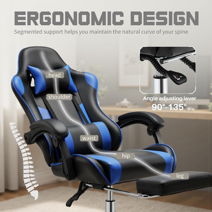 Ergonomic Gaming Chair with Fo - Ergonomic Office Chair 评论和价格