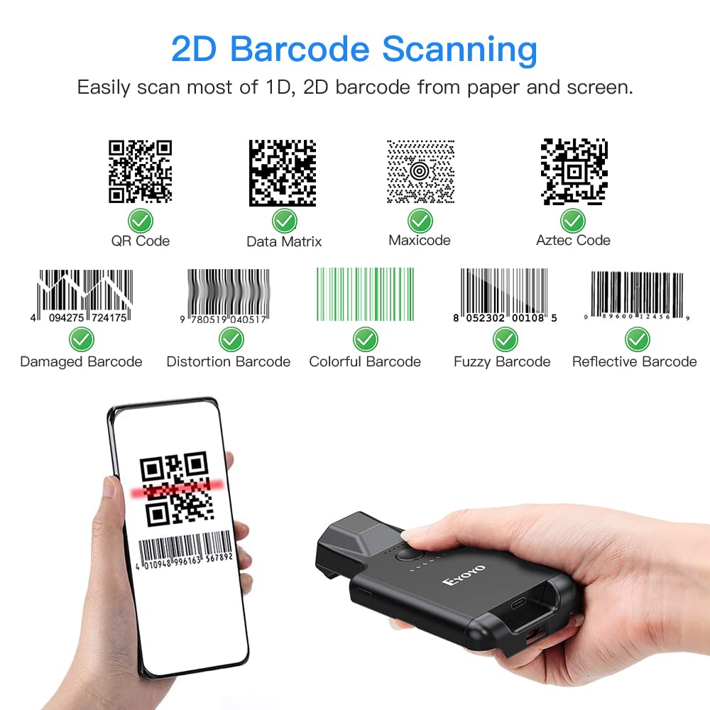Eyoyo EY-017 Back Clip Bluetoo - Document Scanner Portable 评论和价格