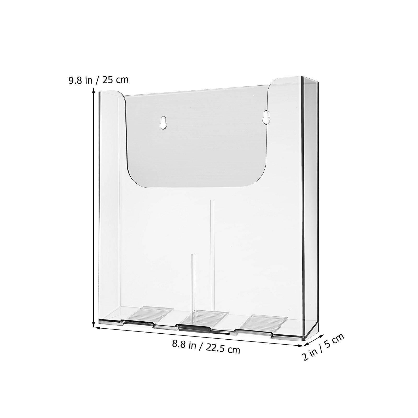 4Pcs Acrylic Magazine Holder W - Document Holder Stand 评论和价格