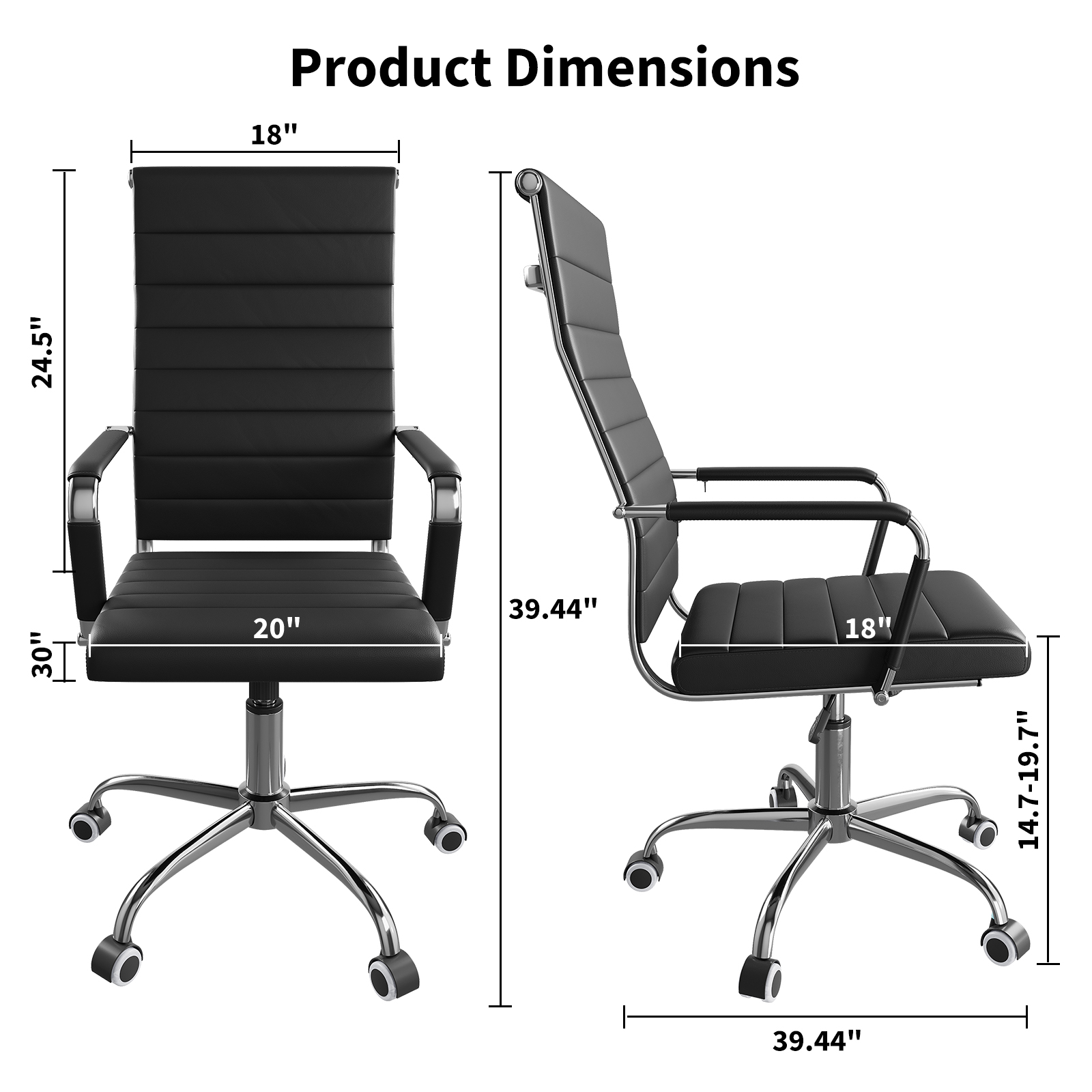 Executive Office Desk Chair, R - Ergonomic Office Chair 评论和价格