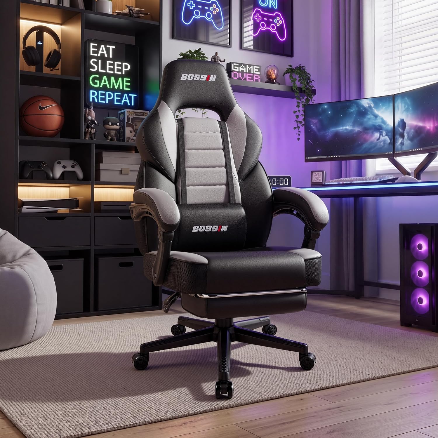 Gaming Chair with Massage, Erg - Ergonomic Office Chair 评论和价格
