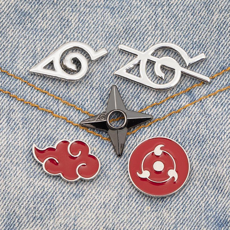 Naruto Akatsuki Red Cloud Badg - Home Office Or 评论和价格